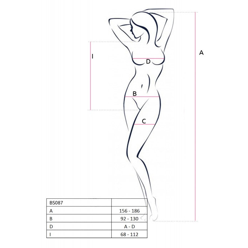 Body résille ouvert Passion - Séduction et élégance