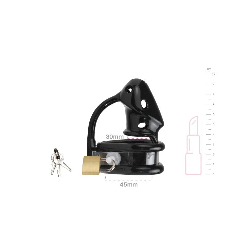 Cage de Chasteté 1707 Silicone Noir
