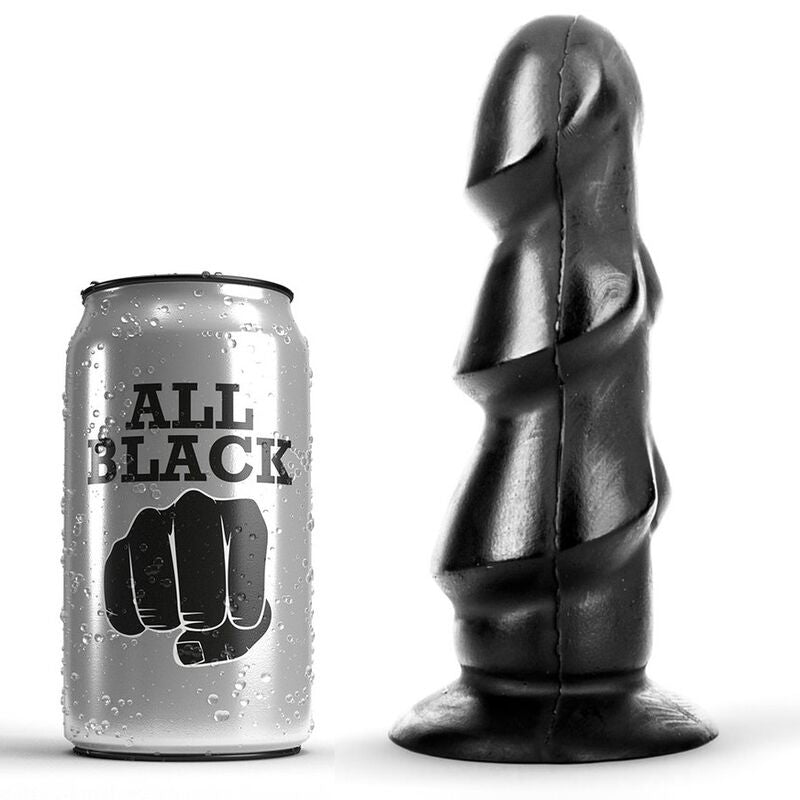 All Black - Gode 17 Cm - ALL BLACK | sextoys, anal, godes anaux | Dimensions : 245