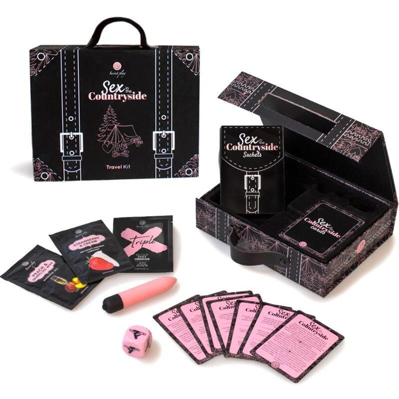 Secretplay - Kit De Voyage Sexe À La Campagne (Es/En/De/Fr/Nl/Pt)