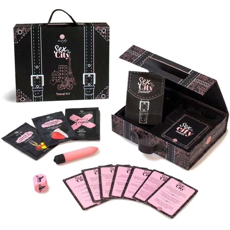 Secretplay - Kit De Voyage Sexe Dans La Ville (Es/En/De/Fr/Nl/Pt)