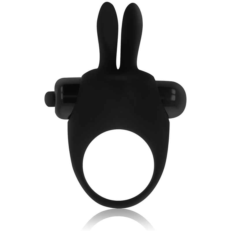 Ohmama - Bague En Silicone Avec Lapin - OHMAMA | sextoys, jouets sexuels pour hommes, accessoires de pénis, anneaux de pénis, cockring avec vibration | Dimensions : 58