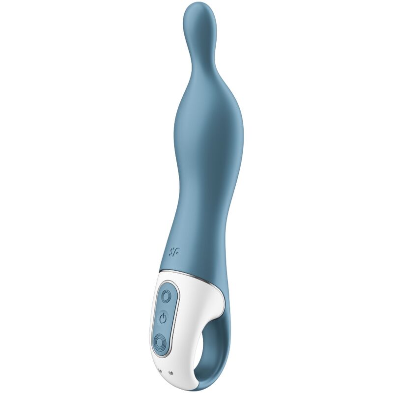 Satisfyer - Vibrateur Amazing 1 Aspot Bleu - SATISFYER VIBRATOR | sextoys, vibrateurs, rotateurs vibrants | Dimensions : 445