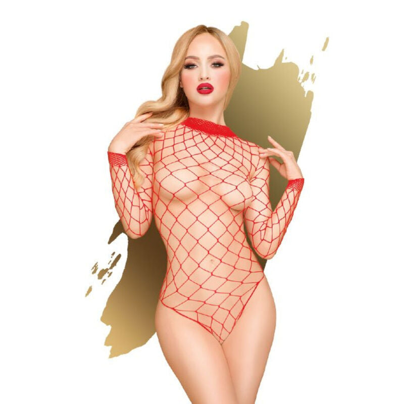 Penthouse - Scandalous Teddy Rouge S/M/L - PENTHOUSE TEDDY | mode et lingerie, lingerie femme, lingerie sexy, bodys | Dimensions : 80