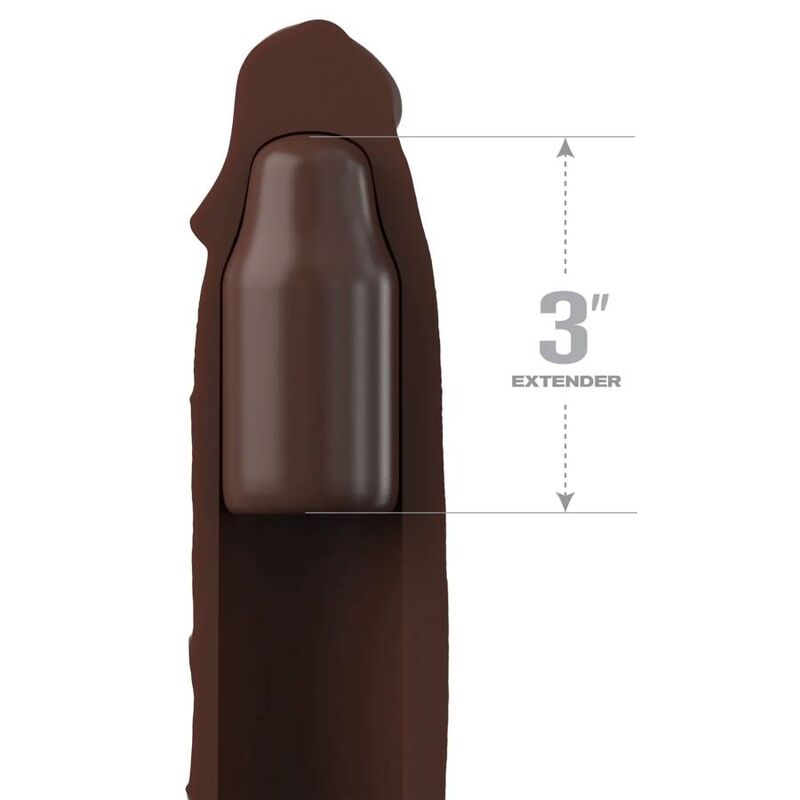 Fantasy X- Tensions - Pipedreams Rallonge W Sangle 17,78 Cm Marron