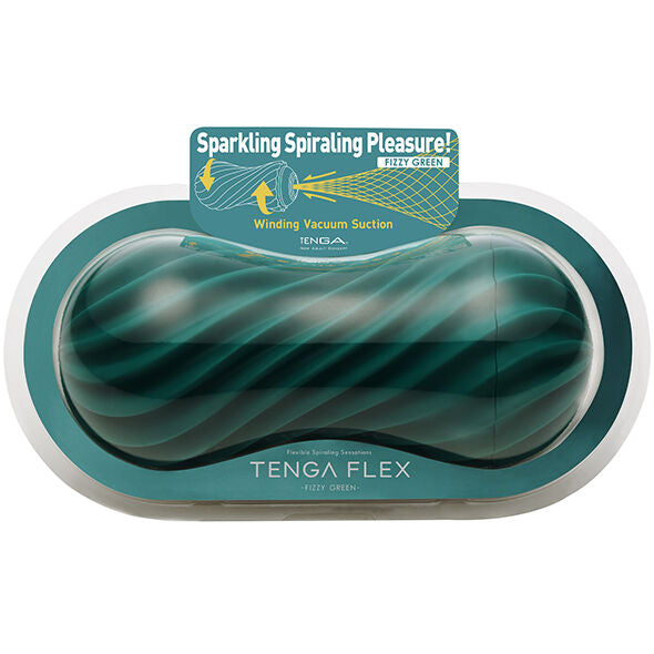 Tenga - Masturbateur Flex Fizzy Vert - TENGA | sextoys, jouets sexuels pour hommes, divers masturbateurs | Dimensions : 358