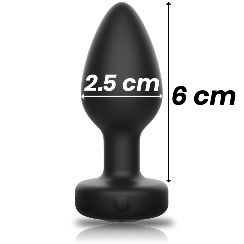 Ibiza Plug Anal Télécommandé S - Vibrations et Plaisir Intense