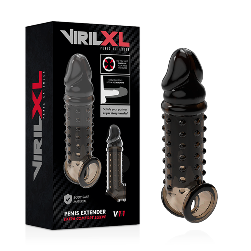Virilxl - Extension Et Gaine De Pénis V11 Noir
