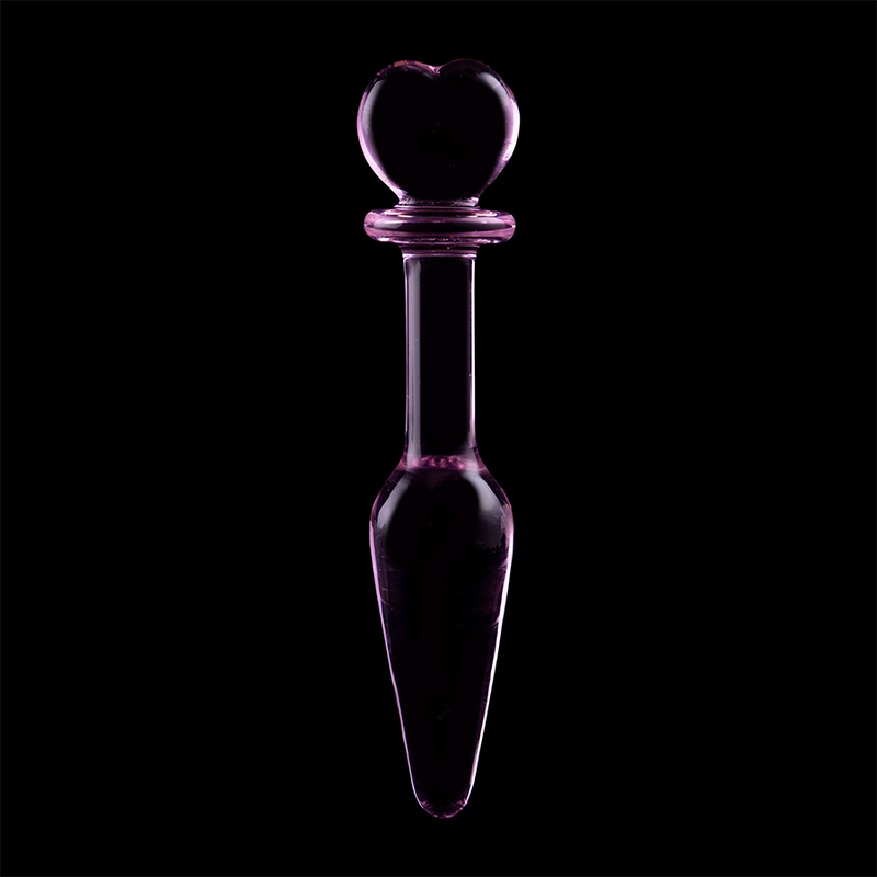 Plug Anal Rose en Verre Borosilicate NEBULA SERIES BY IBIZA