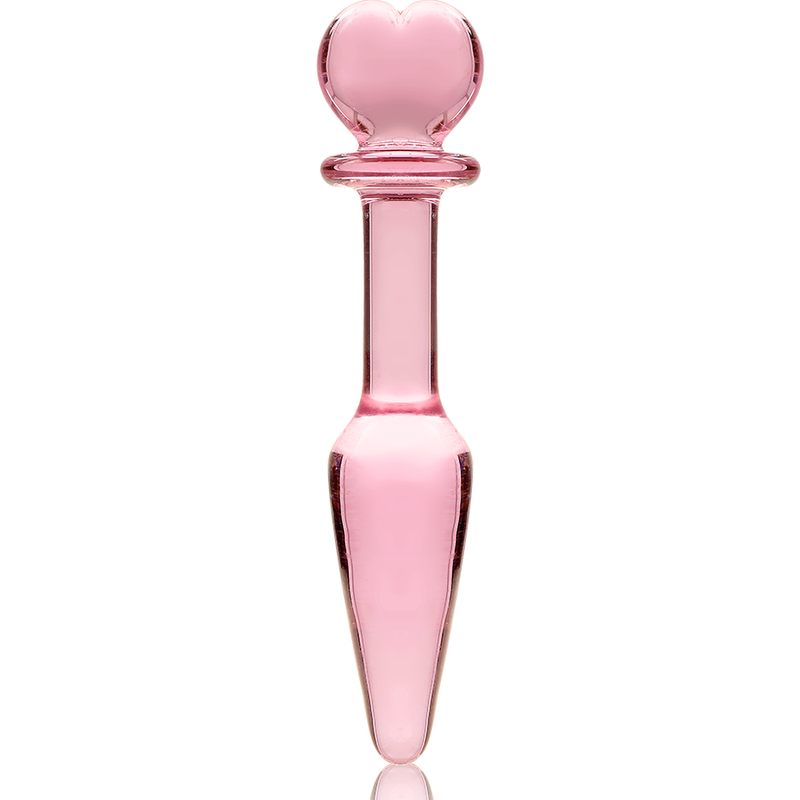 Plug Anal Rose en Verre Borosilicate NEBULA SERIES BY IBIZA