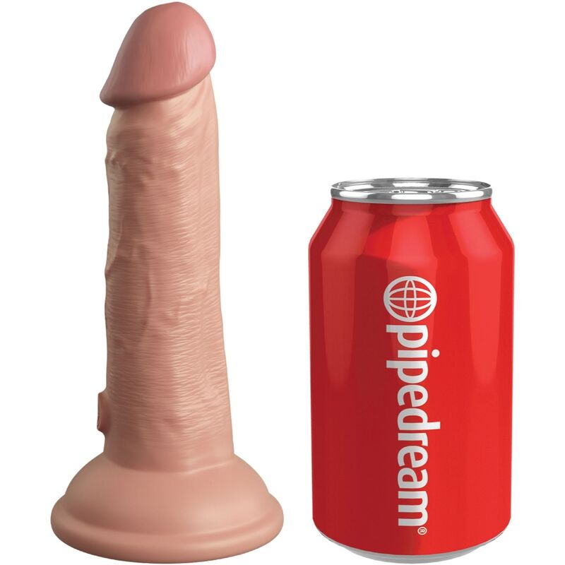 King Cock - Elite Gode Réaliste En Silicone 15.2 Cm - KING COCK | sextoys, godes sans vibration, pénis réalistes | Dimensions : 396