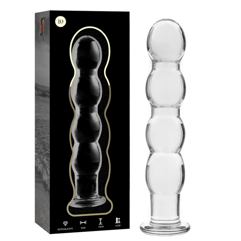Nebula - Modèle 10 Gode en Verre Borosilicate