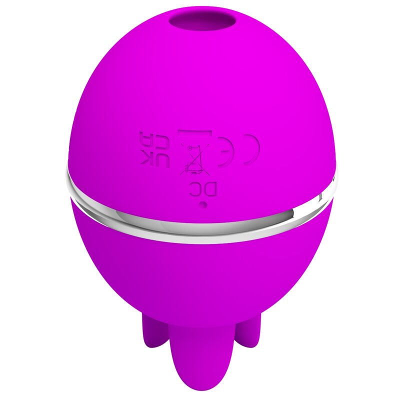 Pretty Love - Vibrateur Rond En Silicone Gemini Ball Violet
