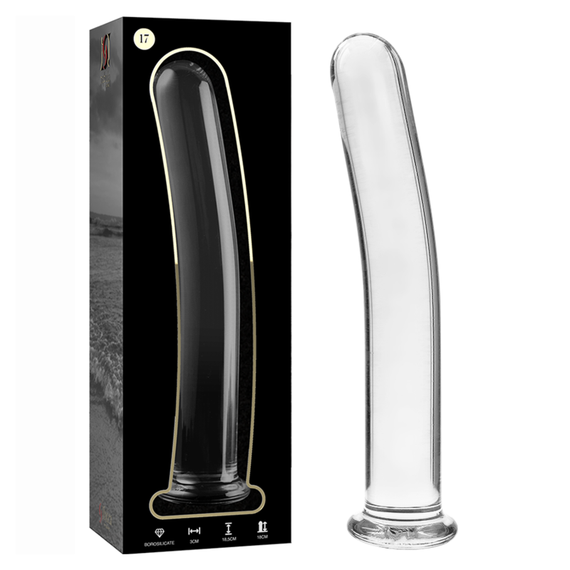 NEBULA SERIES - Gode en Verre Borosilicate 18,5 cm