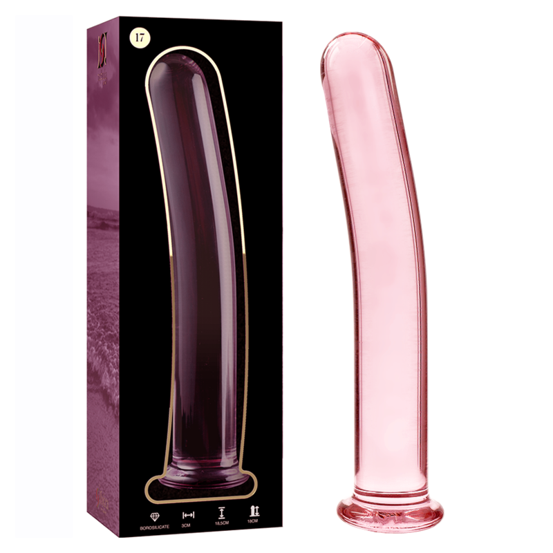 NEBULA SERIES - Gode en Verre Borosilicate 18,5 cm
