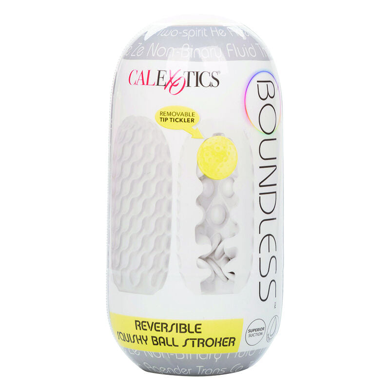 Calexotics - Boundless Squishy Réversible Ball Stroke Gris