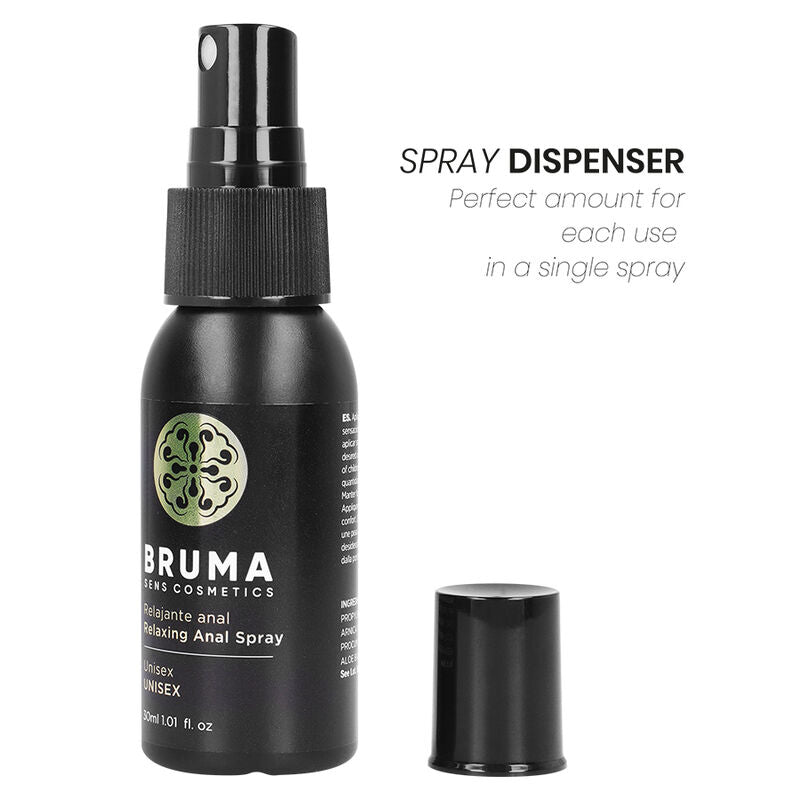 Spray anal relaxant unisexe Bruma - 30 ml