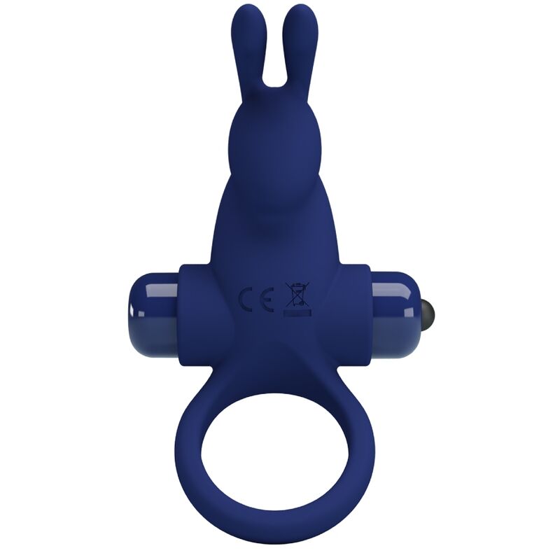 Pretty Love - Jiro Bague Lapin Avec Vibration Bleu