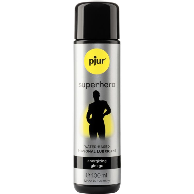 Pjur - Lubrifiant Retardant Super-Héros 100 Ml - PJUR | pharmacie, lubrifiants, base d'eau | Dimensions : 136