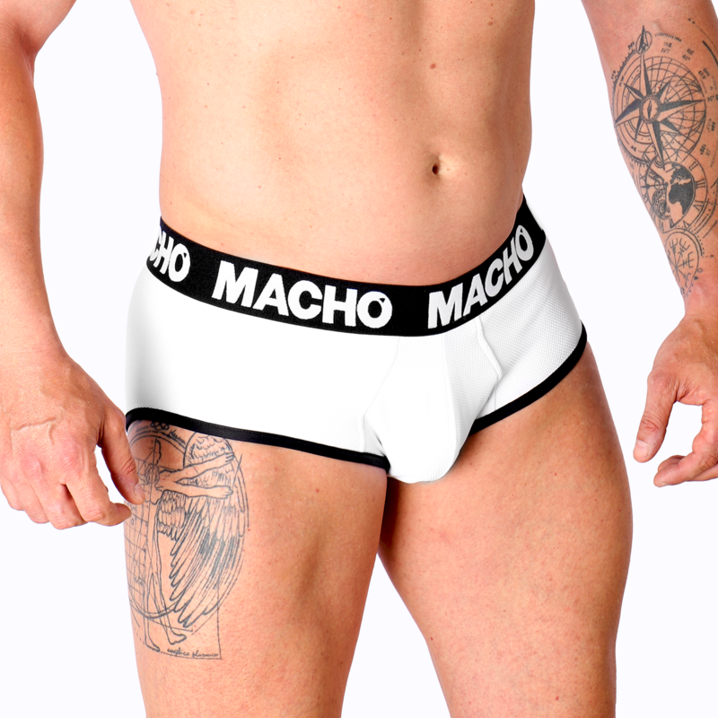 Macho - Ms30Bl Slip Blanc Xl