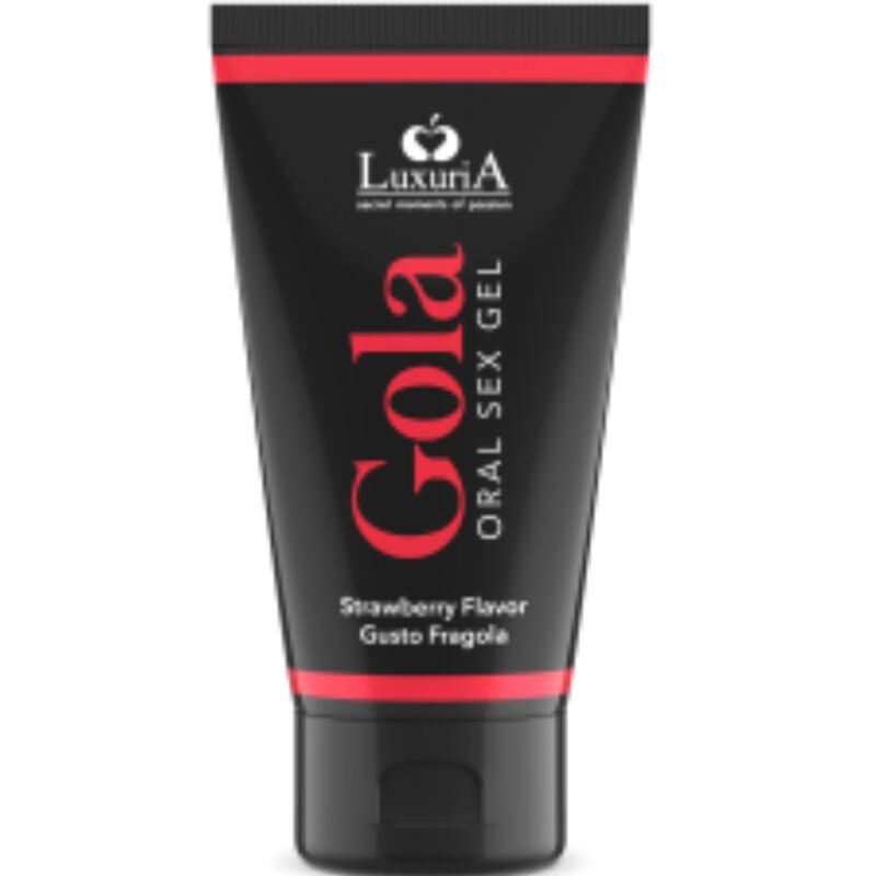 Intimateline Luxuria - Gel Sexuel Oral Saveur Fraise 50 Ml - INTIMATELINE LUXURIA | pharmacie, pour le sexe oral | Dimensions : 38