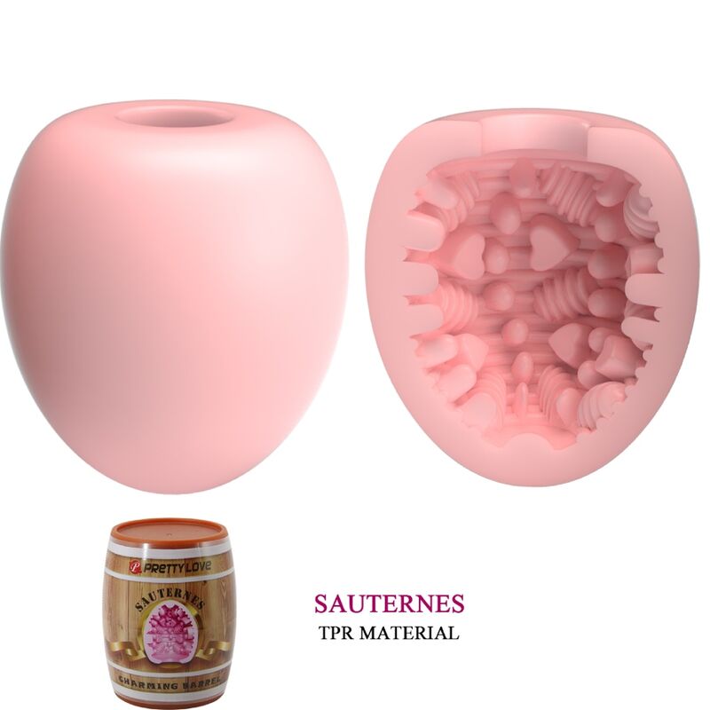 Masturbateur Pretty Love Œuf Rose – Stimulation Intense