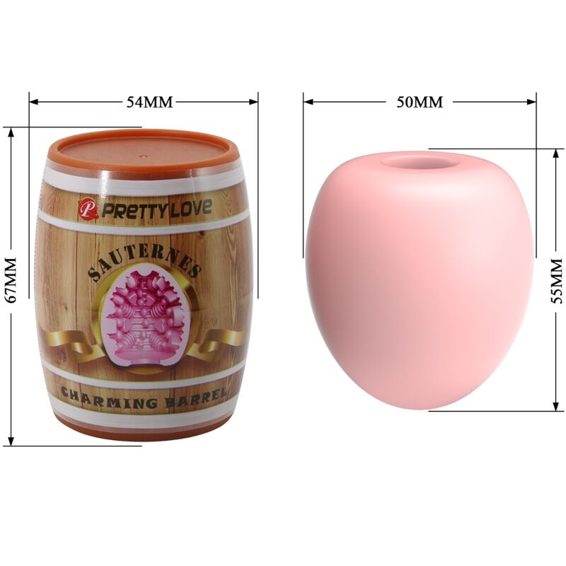 Masturbateur Pretty Love Œuf Rose – Stimulation Intense
