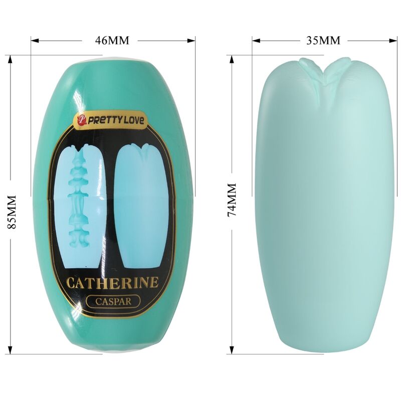 Pretty Love - Masturbateur Homme Catherine Vert Aqua