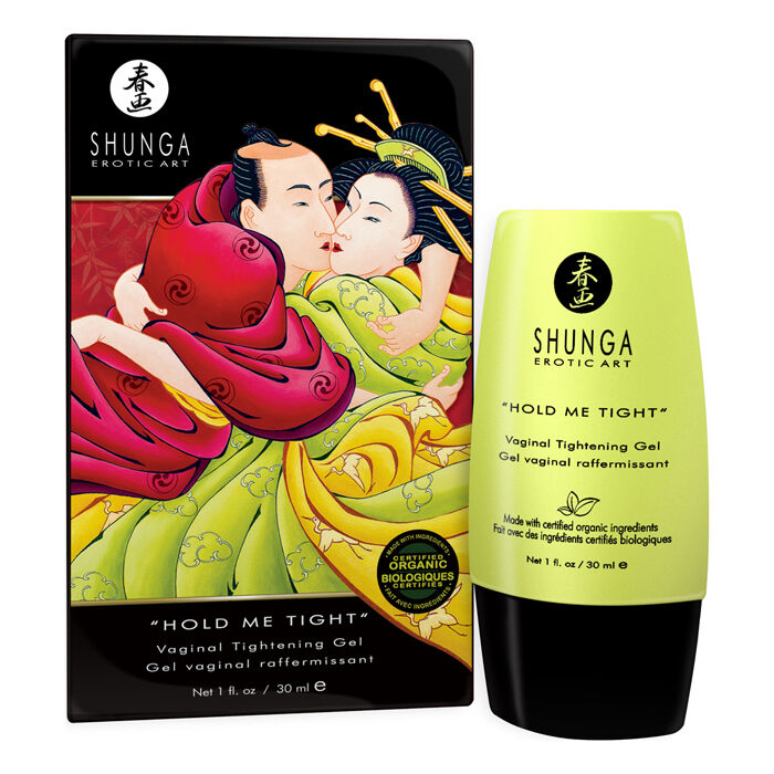 Shunga - Gel Vaginal Rétrécissant Hold Me Tight - SHUNGA APHRODISIACS | pharmacie, stimulants pour les femmes, rétrécissement vaginal | Dimensions : 98