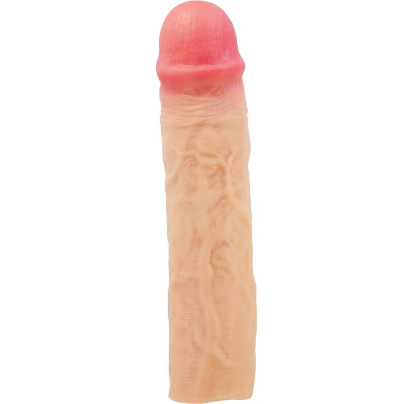 Pretty Love - Manchon De Pénis Derek Avec Extension De 7,6 Cm De Chair - PRETTY LOVE | sextoys, jouets sexuels pour hommes, accessoires de pénis, couvre-pénis avec extension | Dimensions : 171