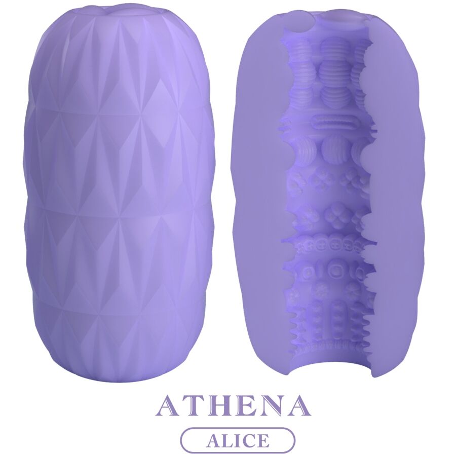 Pretty Love - Masturbateur Pour Homme Athena Alice Violet - PRETTY LOVE | sextoys, jouets sexuels pour hommes, divers masturbateurs | Dimensions : 218