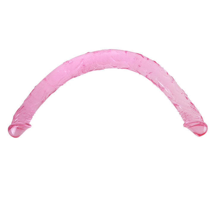 Baile - Double Dong Rose 44.5 Cm - BAILE ANAL | sextoys, godes sans vibration, double pénis | Dimensions : 380
