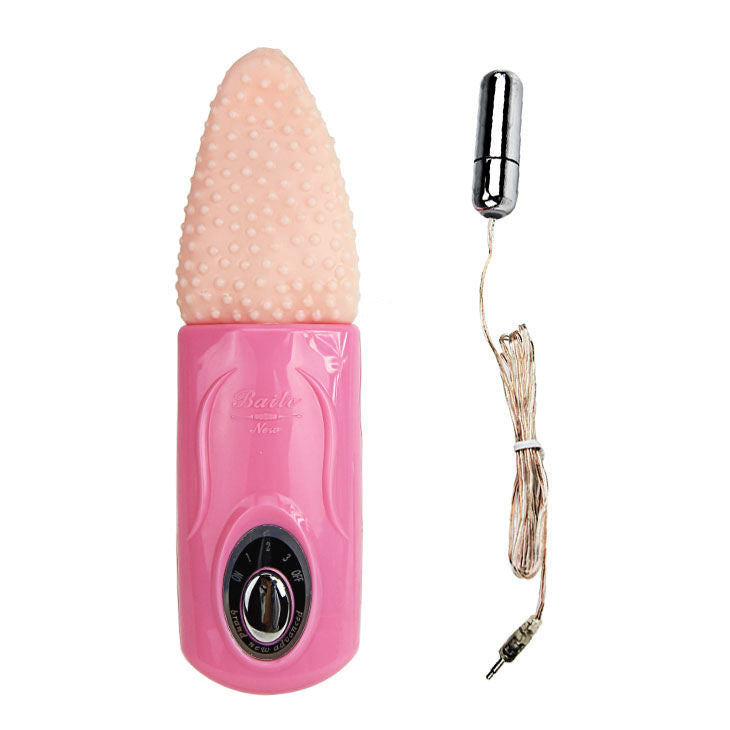 Baile - Masseur Dede Langue 3V - BAILE VIBRATORS | sextoys, vibrateurs, mini-vibrateurs | Dimensions : 205