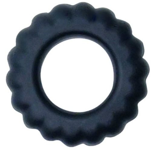 Baile - Cockring Titan Noir 2 Cm - BAILE FOR HIM | sextoys, jouets sexuels pour hommes, accessoires de pénis, anneaux de pénis, cockrings sans vibration | Dimensions : 7