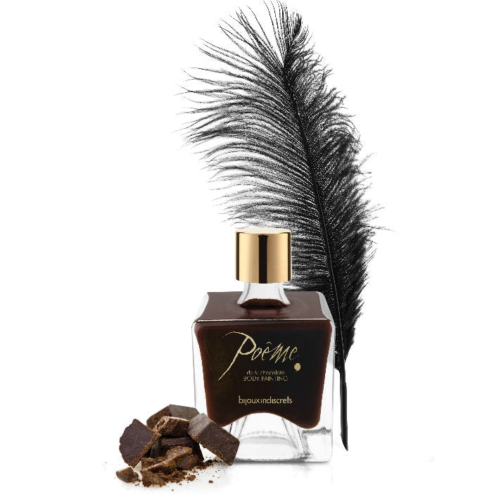 Bijoux - Poeme Peinture Comestible Chocolat Noir 50 Gr