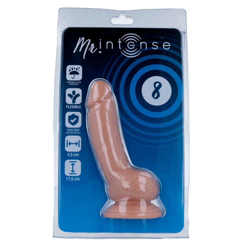 Gode Réaliste 17,6 cm Ø 3,5 cm avec Ventouse
