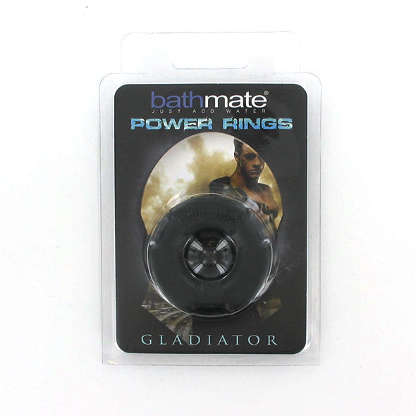 Bathmate - Anneau Pénis Gladiateur Noir - BATHMATE | sextoys, jouets sexuels pour hommes, accessoires de pénis, anneaux de pénis, cockrings sans vibration | Dimensions : 30