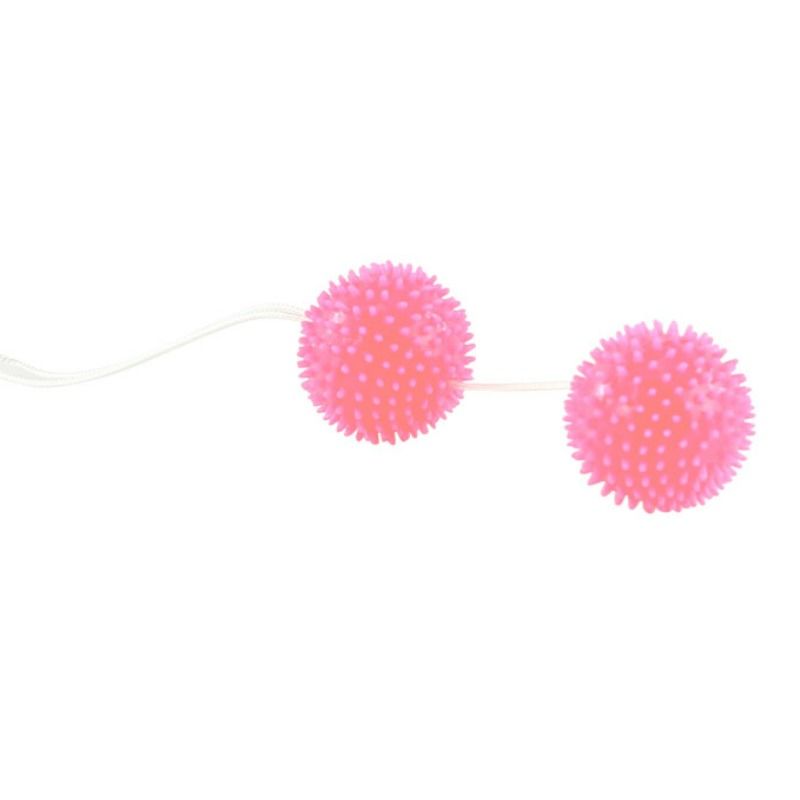 Baile - Balles Texturées Rose Profondement Plaisir 3.6 Cm