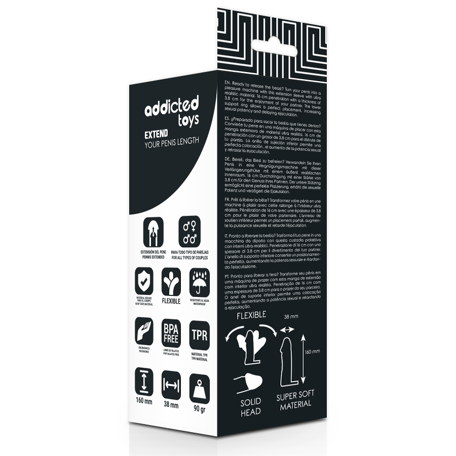 Addicted Toys - Allongez Votre Pénis 16 Cm