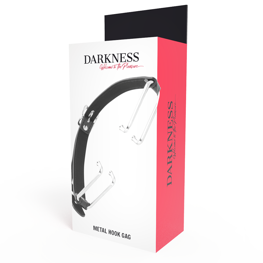 Darkness – Bâillon Crochet Noir