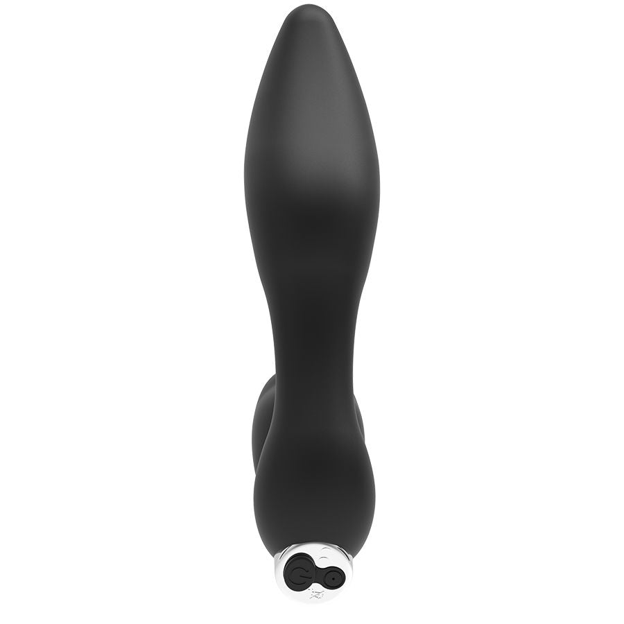 Vibromasseur prostatique rechargeable noir