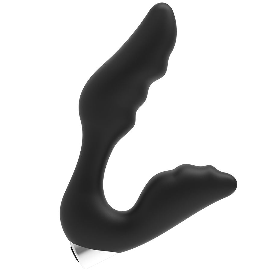Vibromasseur prostatique rechargeable noir