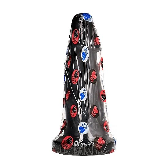 Gode All Black 27 cm courbé et puissant