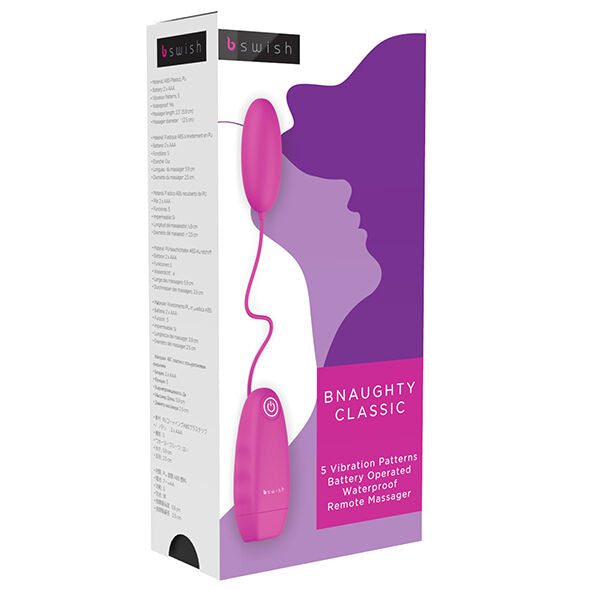 B Swish - Bnaughty Classic Bullet Vibrant Cerise