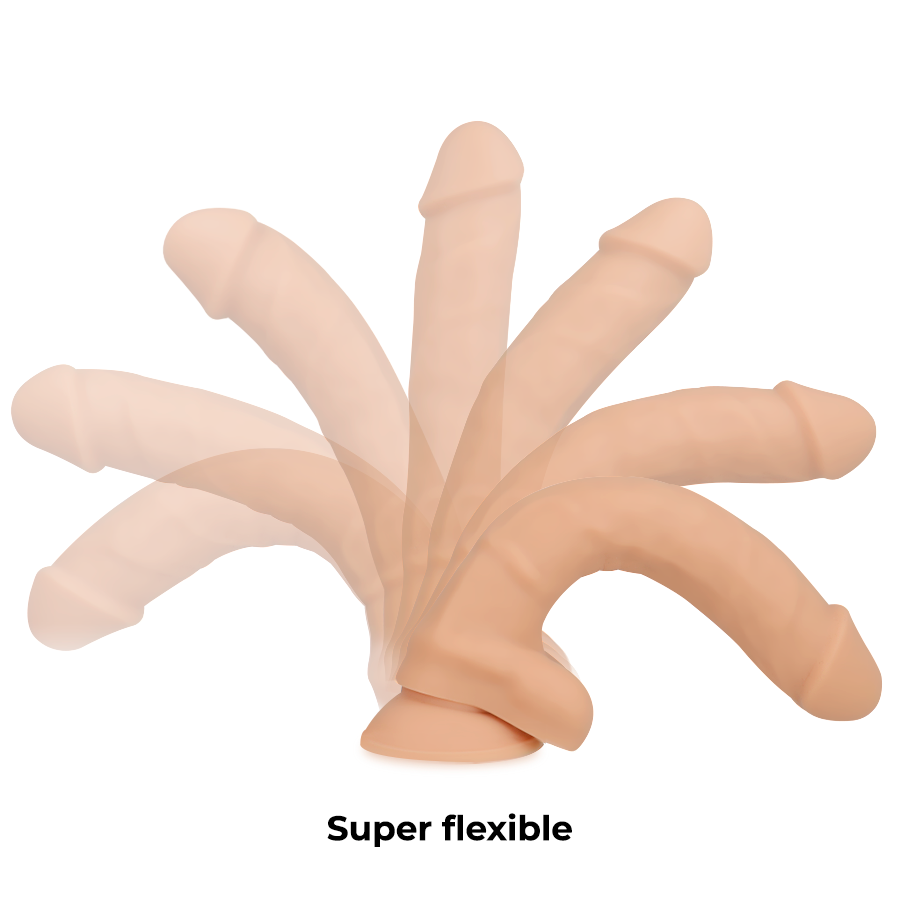 Cockmiller - Godemichet Silicone Articulé Double Densité, 24 cm