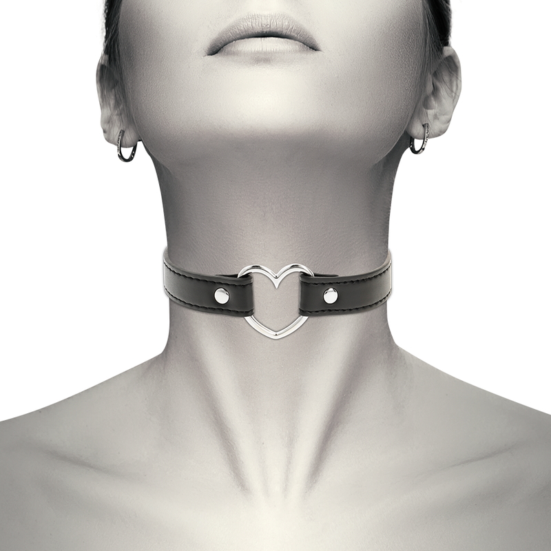 Collier Cuir Végan Coquette Chic Désir