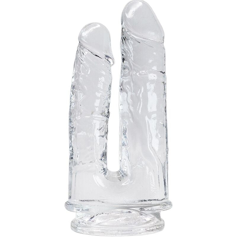 Imperium Double Pénis Réaliste Transparent 12/14 cm