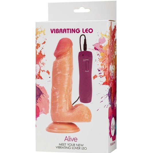 ;Vibrateur Pénis Réaliste Leo 17 cm