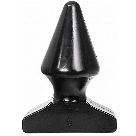 ;;All Black - Plug Anal 17 cm
