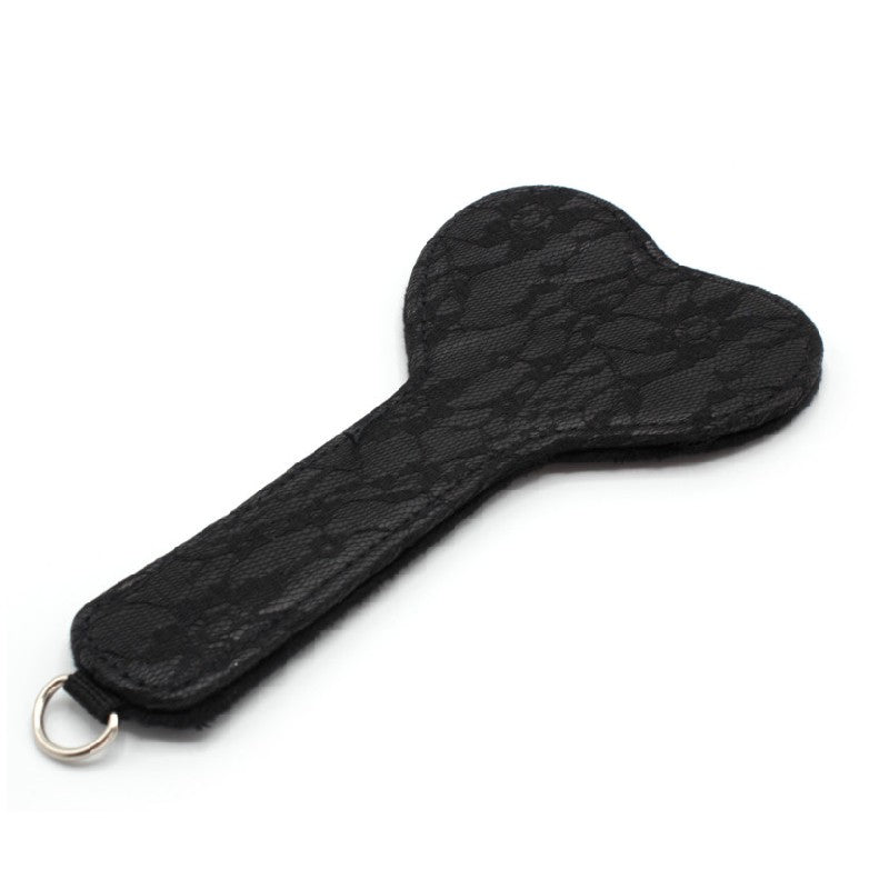 ;;;Coffret 3 Pièces En Velours Et Dentelles Noires Kink BDSM